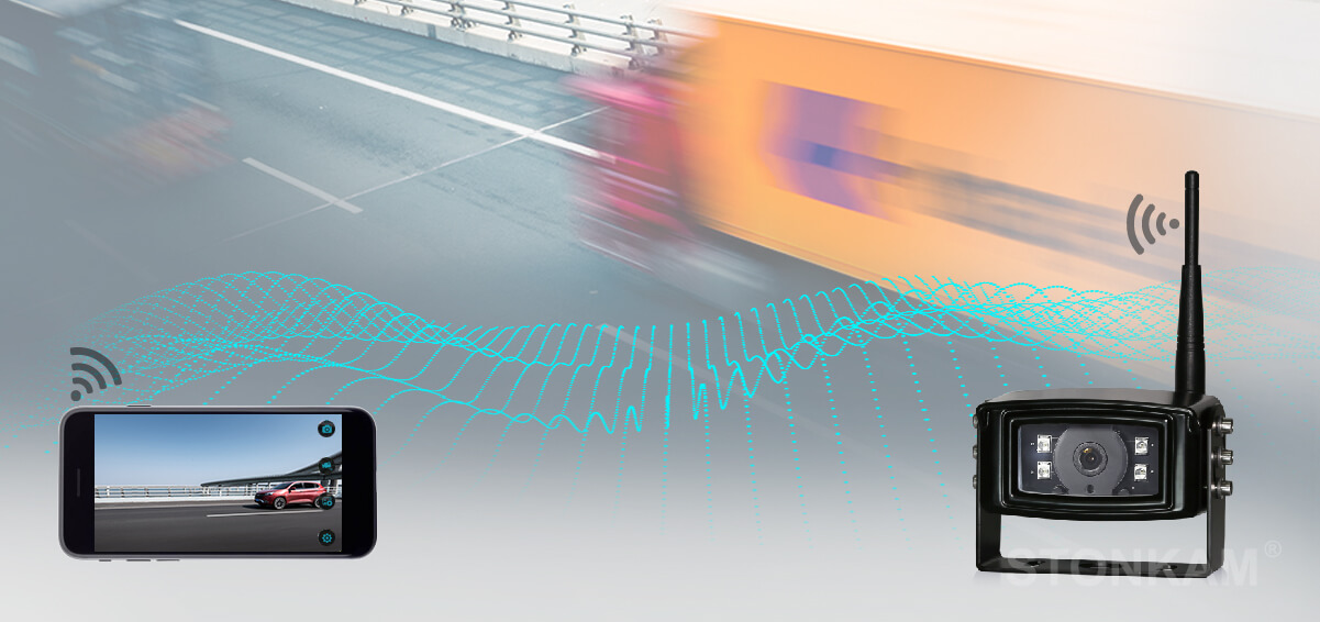 無線wifi車載攝像機					
